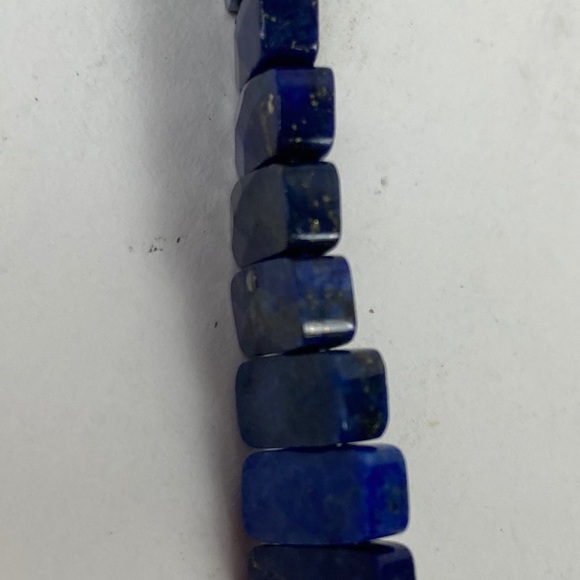 10mm X 5mm Lapis Lazuli Faceted Beads 5 Strands - Picture 4 of 4